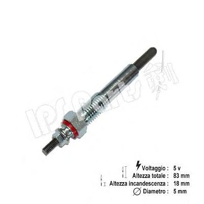 IPS PARTS idg159 -  Изолятор, свеча накаливания